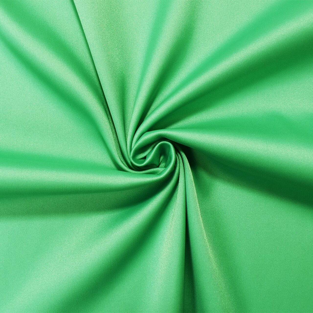Green Poly Stretch Spandex Lamour Solid Satin Woven Fabric By the Yard